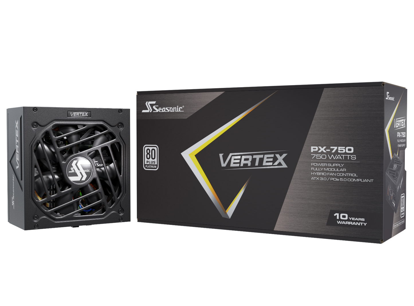 Seasonic VERTEX 750W (PX-750) Platinum Fully Modular PSU ATX 3.0