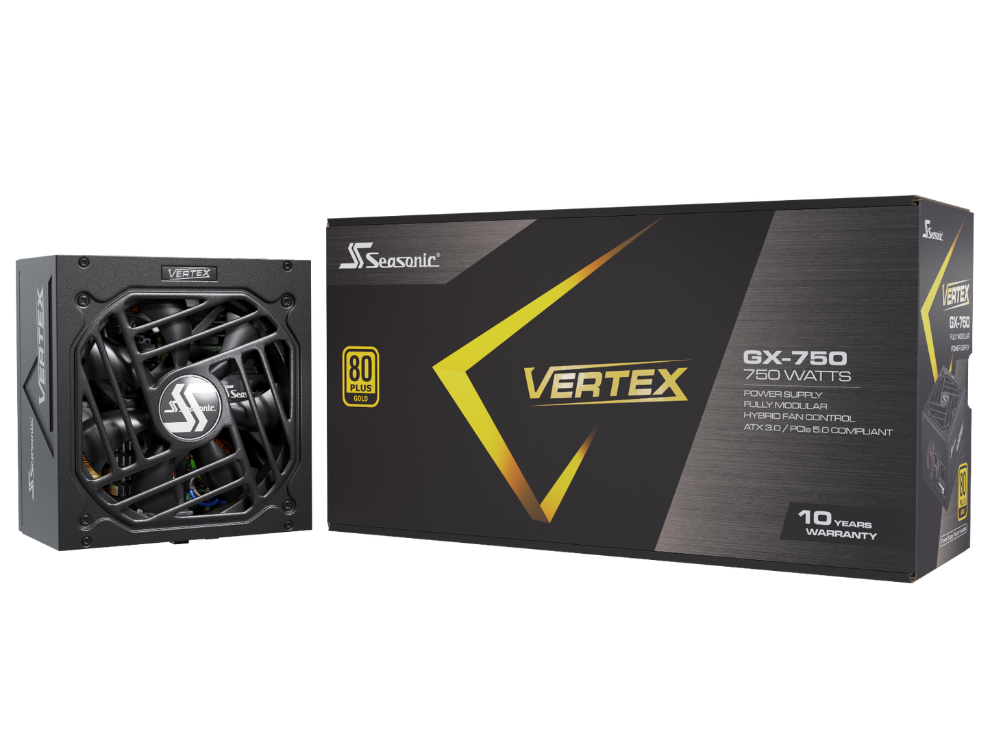 Seasonic VERTEX 750W (GX-750)  80 PLUS Gold Modular PSU ATX 3.0