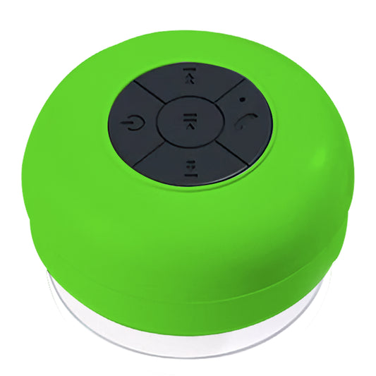 Mobax Mini Portable Large Suction Cup Bluetooth Speaker Stereo Music Outdoor Green