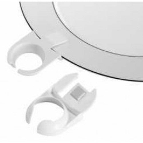 10 Pack Of 75mm White Wine Glass Dinner Lunch Plate Clip Holder - Stand Up Buffet Party  - Promotion Merchandise Gift