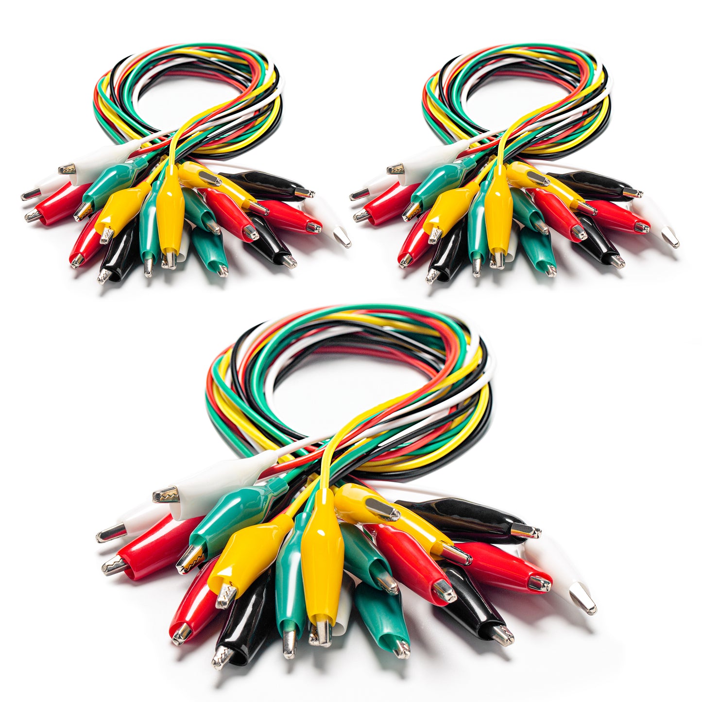 KAIWEETS KET02 DIY Electrical Alligator Clips with Wires Test Leads Sets