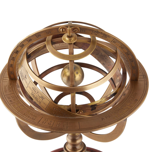 Brass Armillary Sphere 280mm - Medium