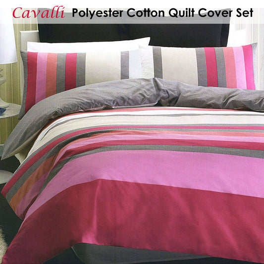 Belmondo Cavalli Polyester Cotton Quilt Cover Set King