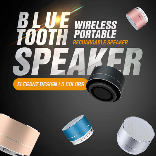 Bluetooth Speakers Portable Wireless Speaker Music Stereo Handsfree Rechargeable (Black)