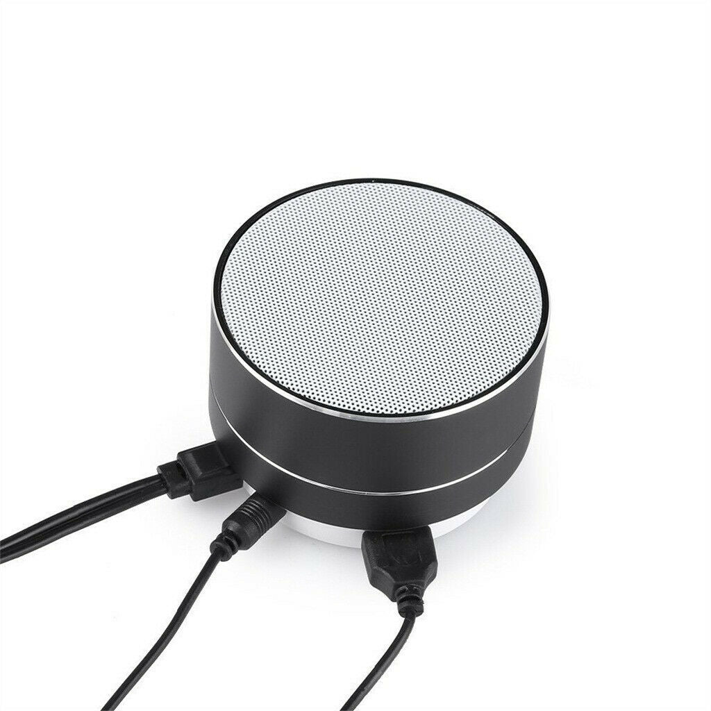 Bluetooth Speakers Portable Wireless Speaker Music Stereo Handsfree Rechargeable (Black)
