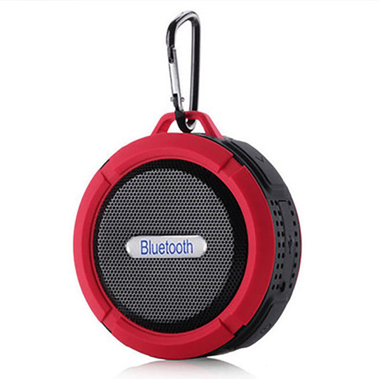 Portable Waterproof Wireless Mini Bluetooth Music Speaker (Red)