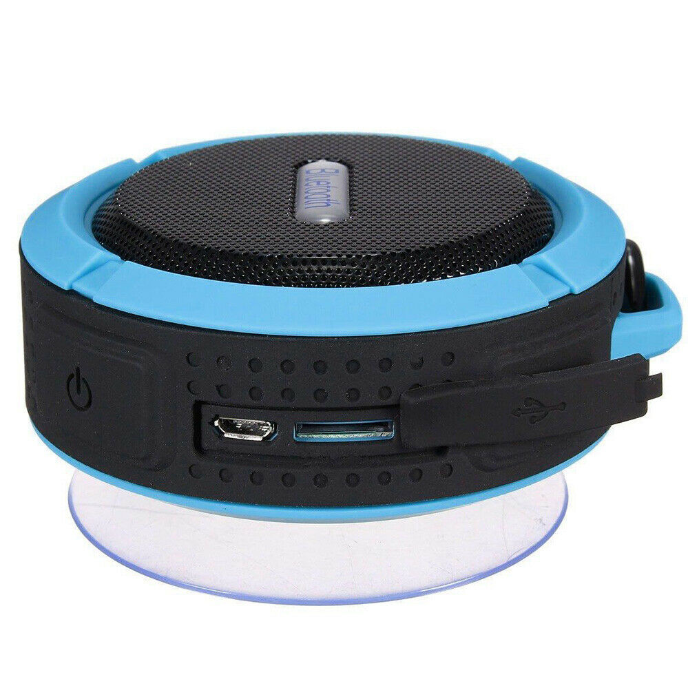 Portable Waterproof Wireless Mini Bluetooth Music Speaker (Red)