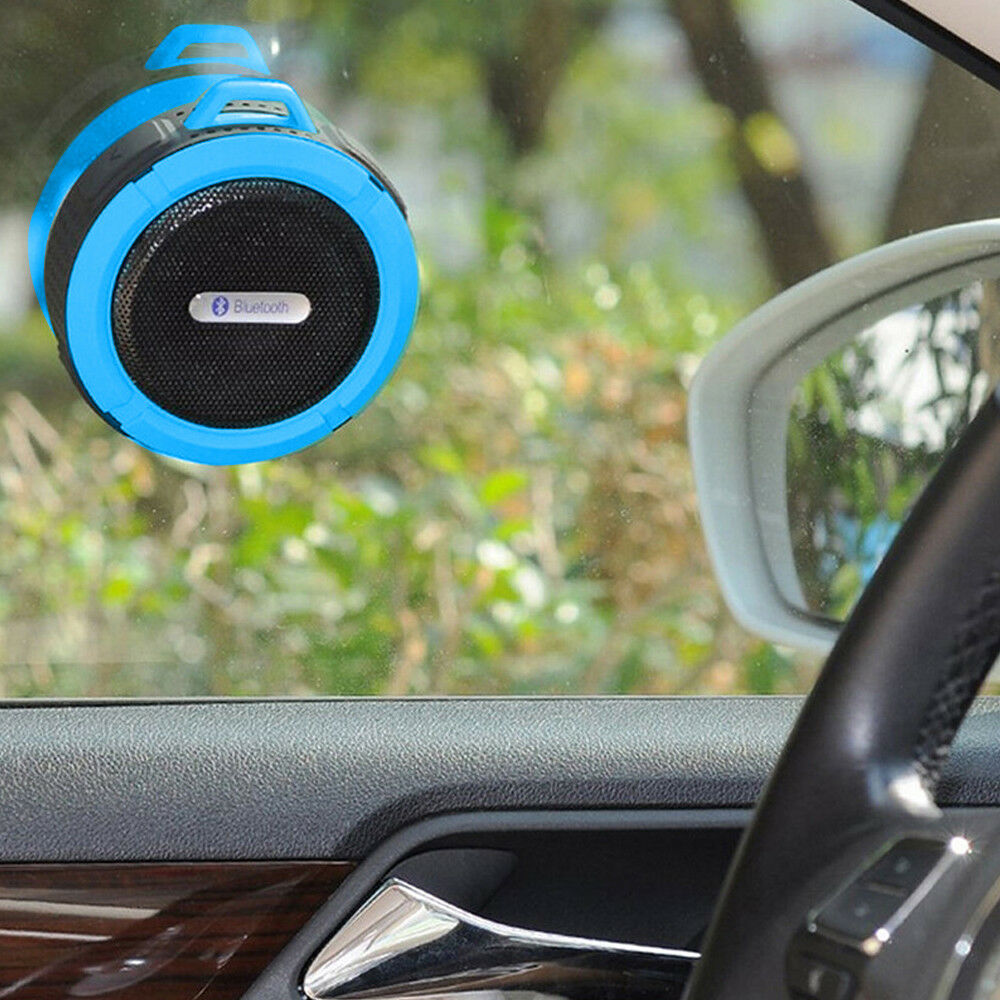 Portable Waterproof Wireless Mini Bluetooth Music Speaker (Blue)