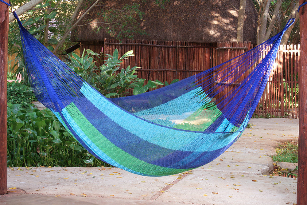 The out and about Mayan Legacy hammock Doble Size in Oceanica colour