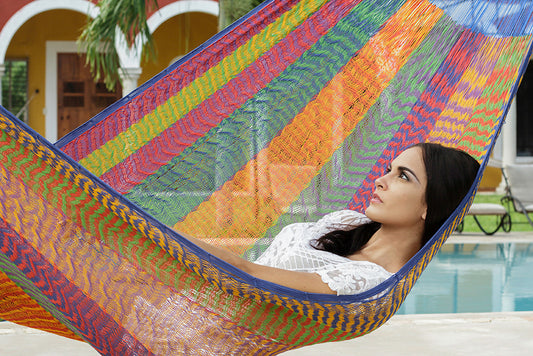 The Power nap Mayan Legacy hammock in Mexicana Colour