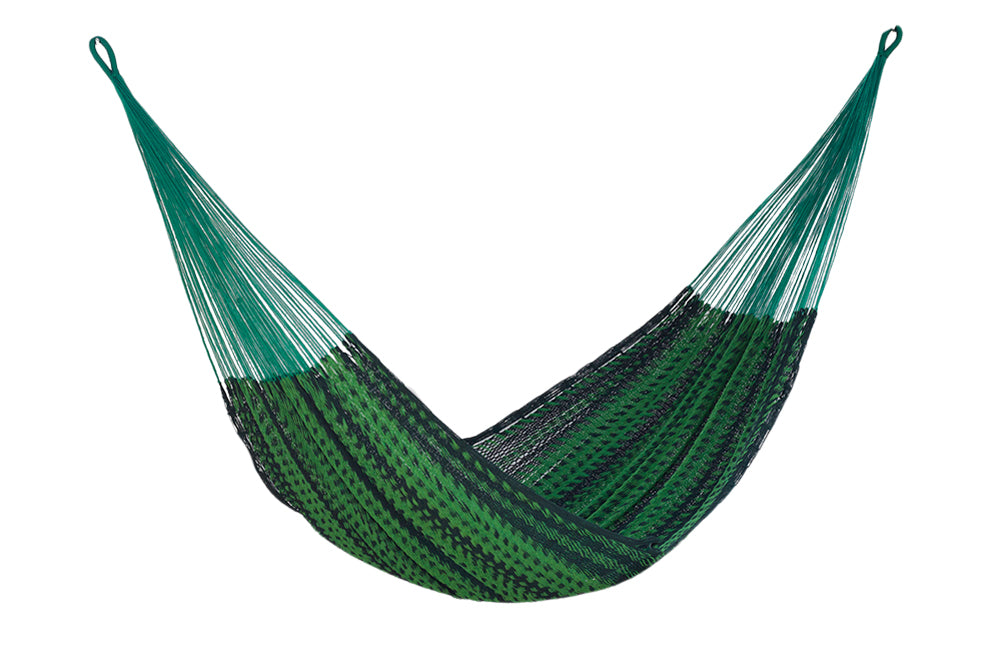 Queen Size Outdoor Cotton Hammock in Jardin