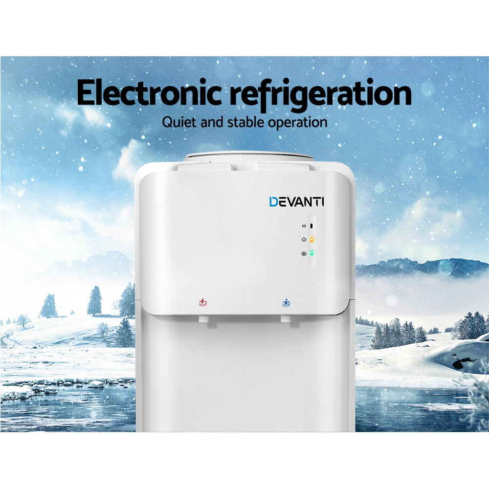 Devanti Water Cooler Dispenser Stand White