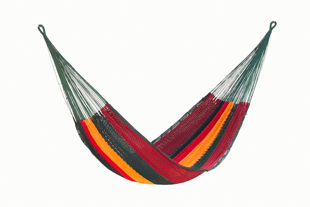 Queen Size Outdoor Cotton Hammock in Imperial